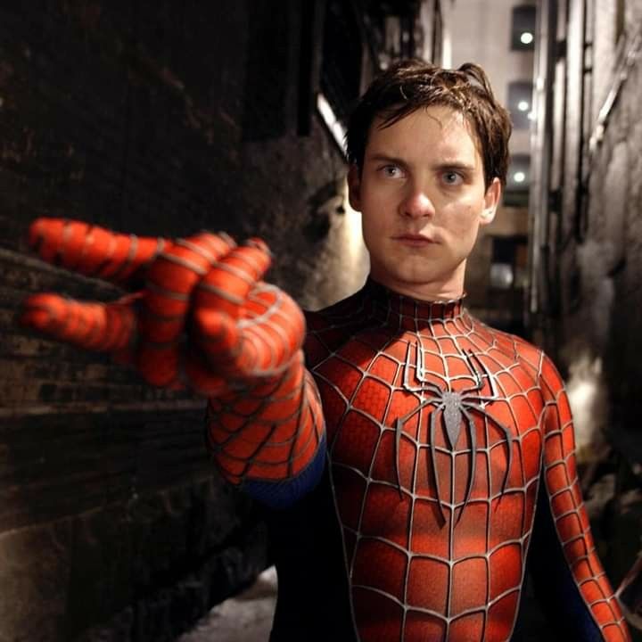 Imagen realista de spiderman, Tobey Maguire